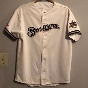 Boys youth XL Brewers Academy official jersey.